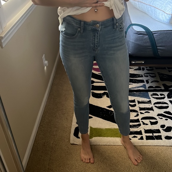 Excellent used condition Lucky Brand Ava super skinny size 27 - Picture 4 of 9